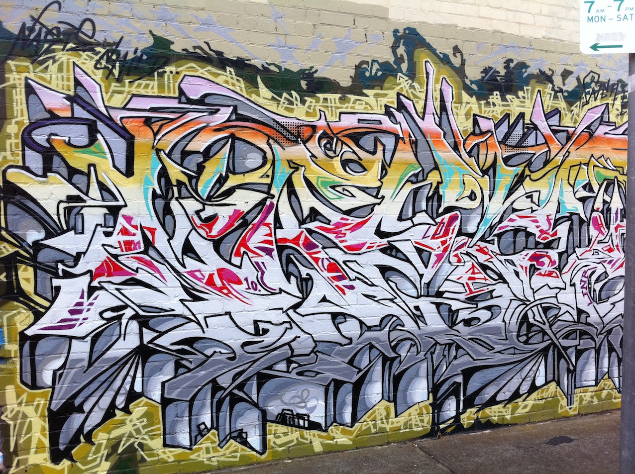 graffiti wildstyle h
